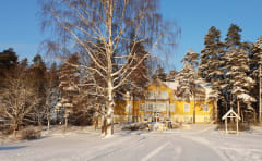 Winter time in Manor House Urpolan Kartano, Humppila