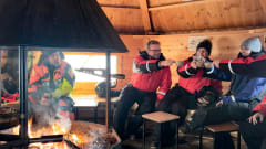 Rekiretki talvisen satumaan halki Kuntivaaralle Isokenkäisten Klubilta