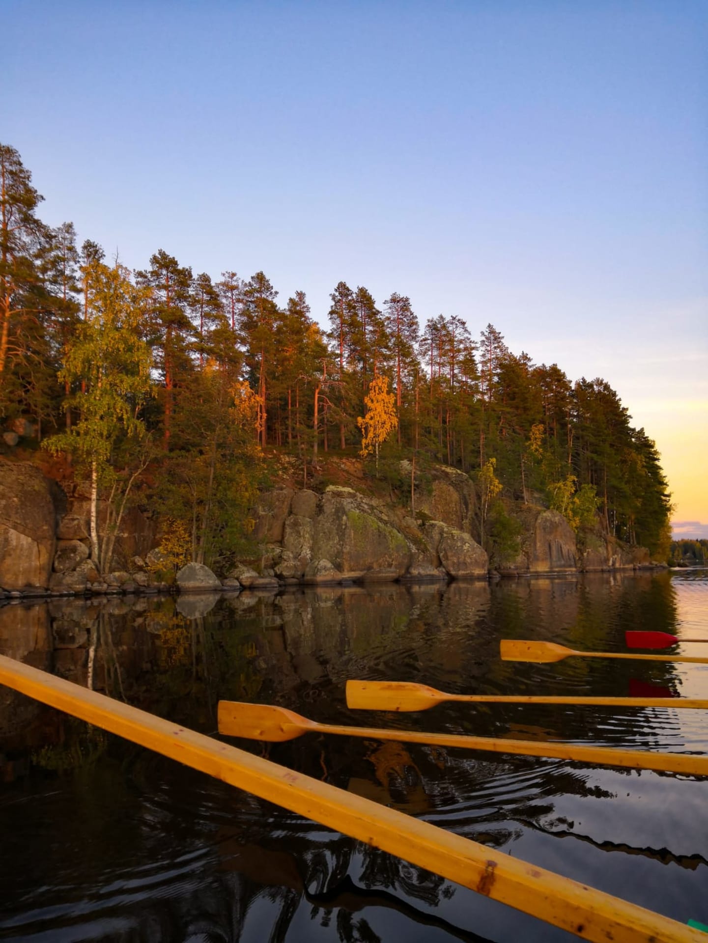 Scenery from lake Kivijärvi