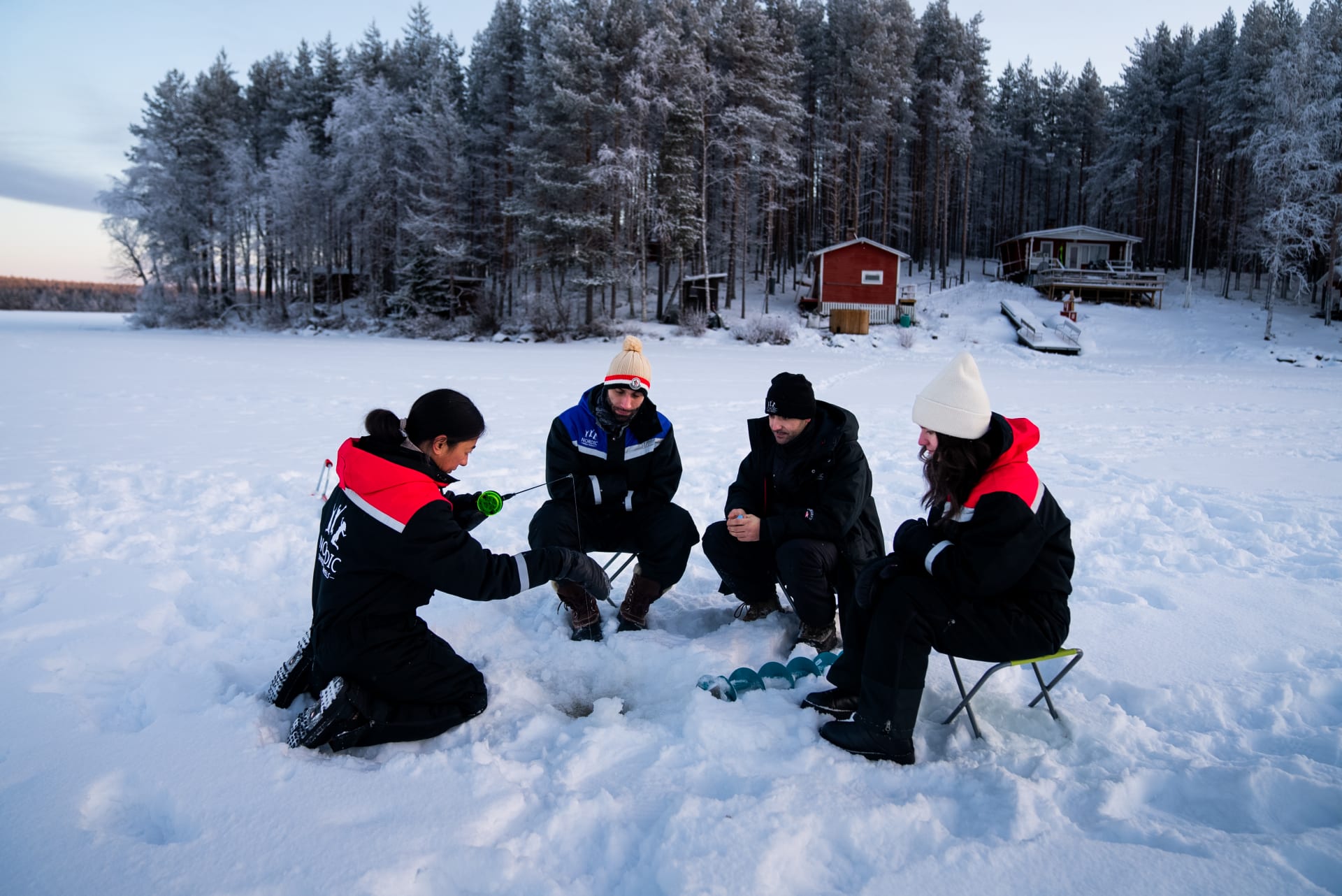 Ice fishing