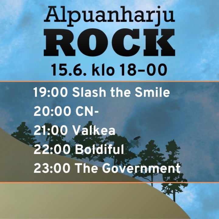 AlpuanharjuROCK 2024 schedule