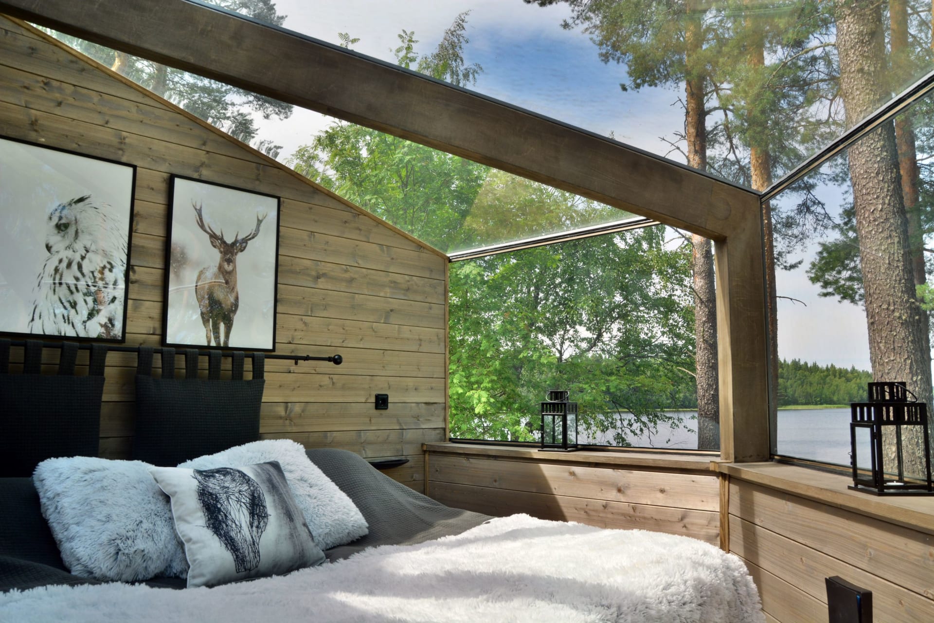 Revontuli Lakeland Village - Glass Cabin | Visit Finland