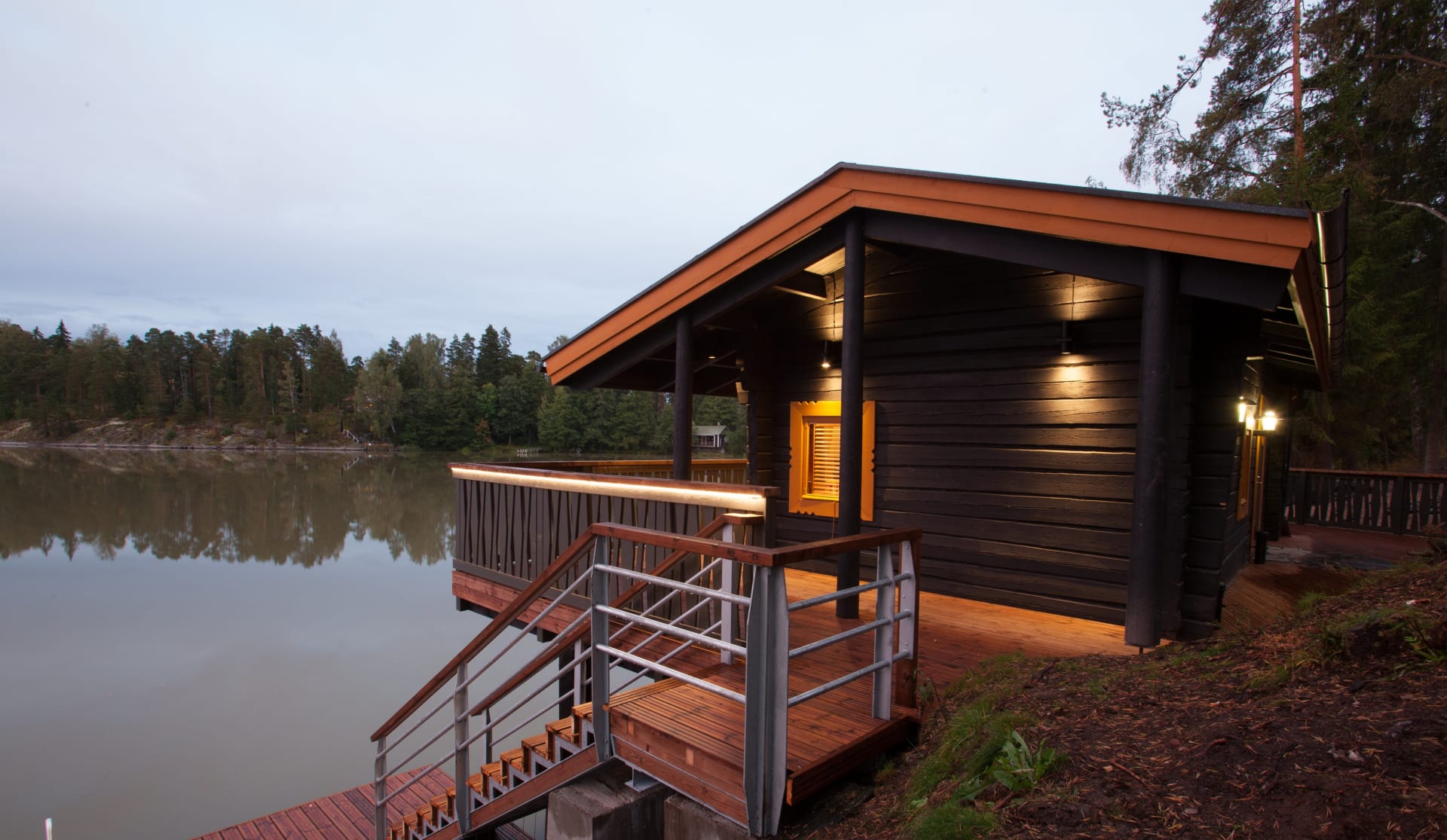 Elvilä sauna by Lake Tuusula