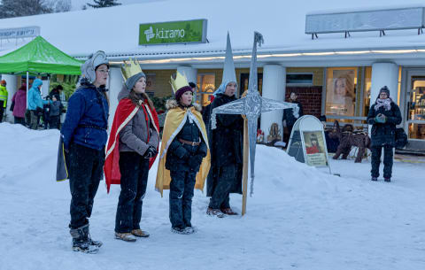 Christmas Season Opening Event at Ruukki, Siikajoki