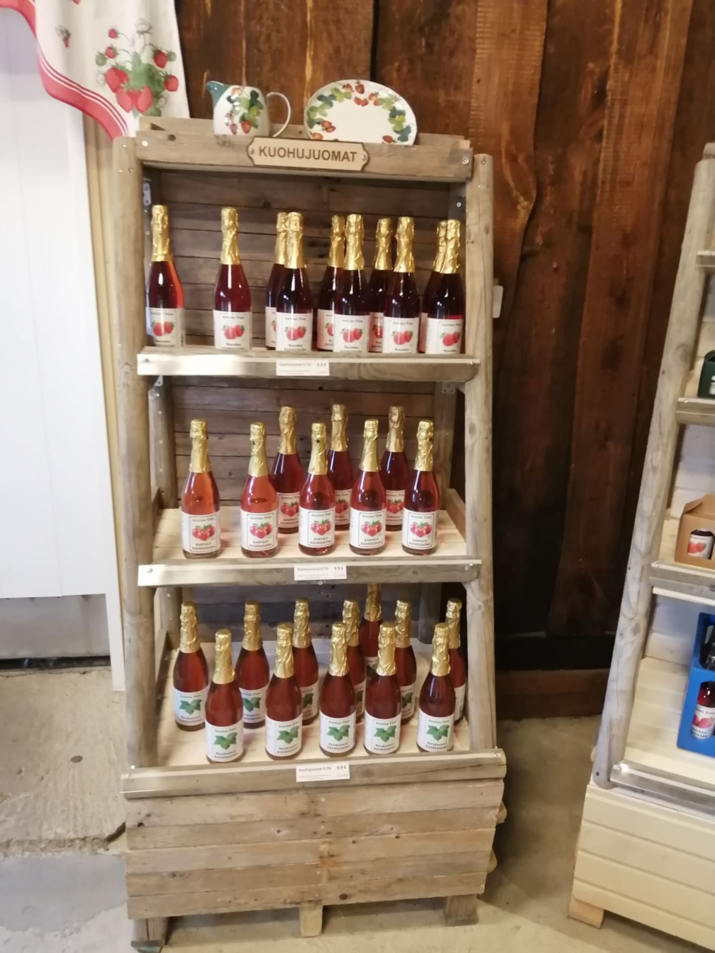 Alkoholittomia kuohujuomia