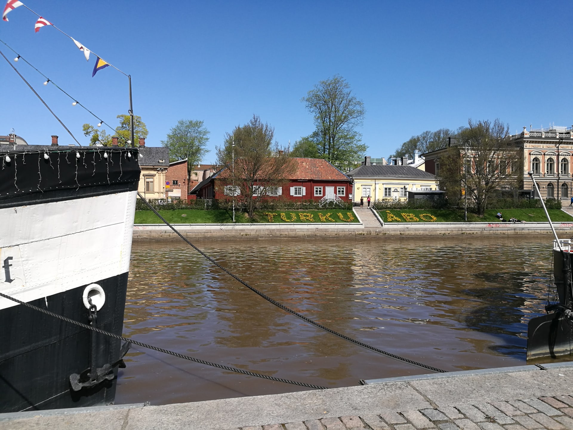 Turku and Aura river