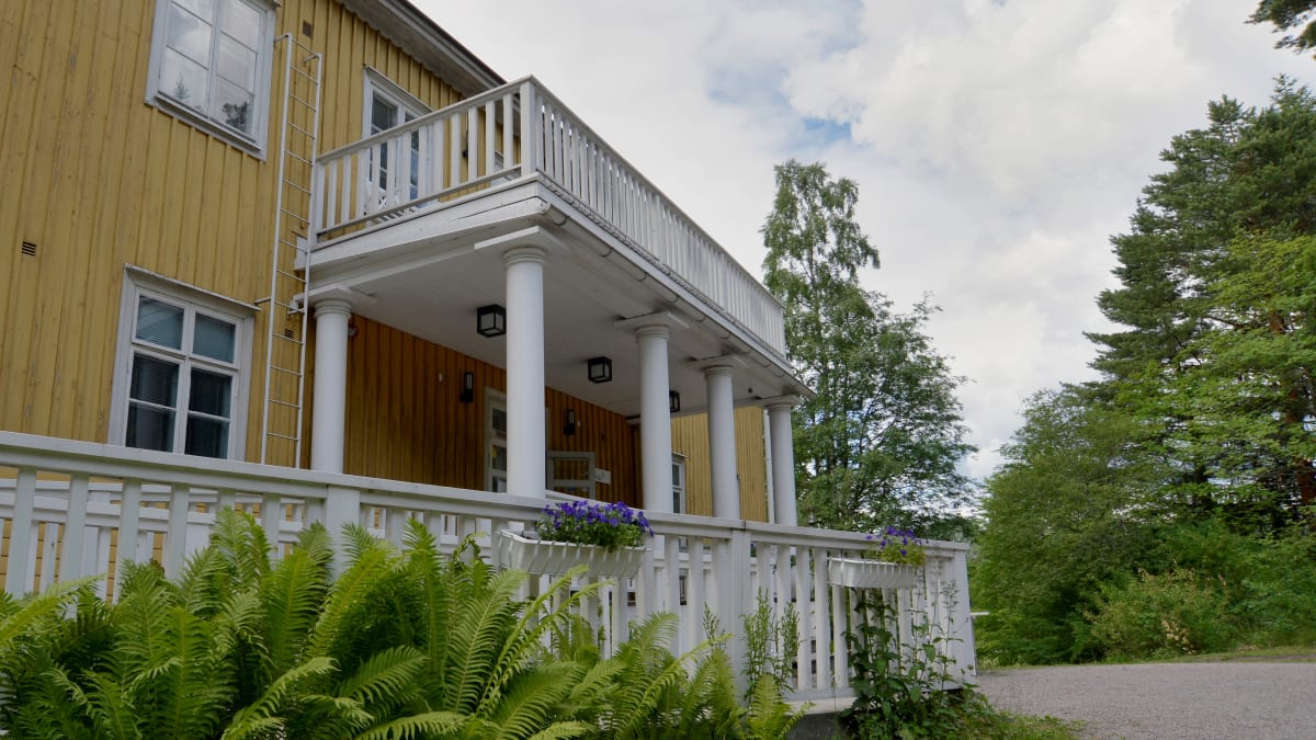 Artist home on the shore of Lake Tuusula