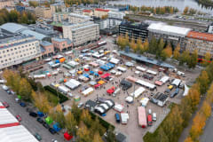 Kuukausimarkkinat Mikkelin Torilla