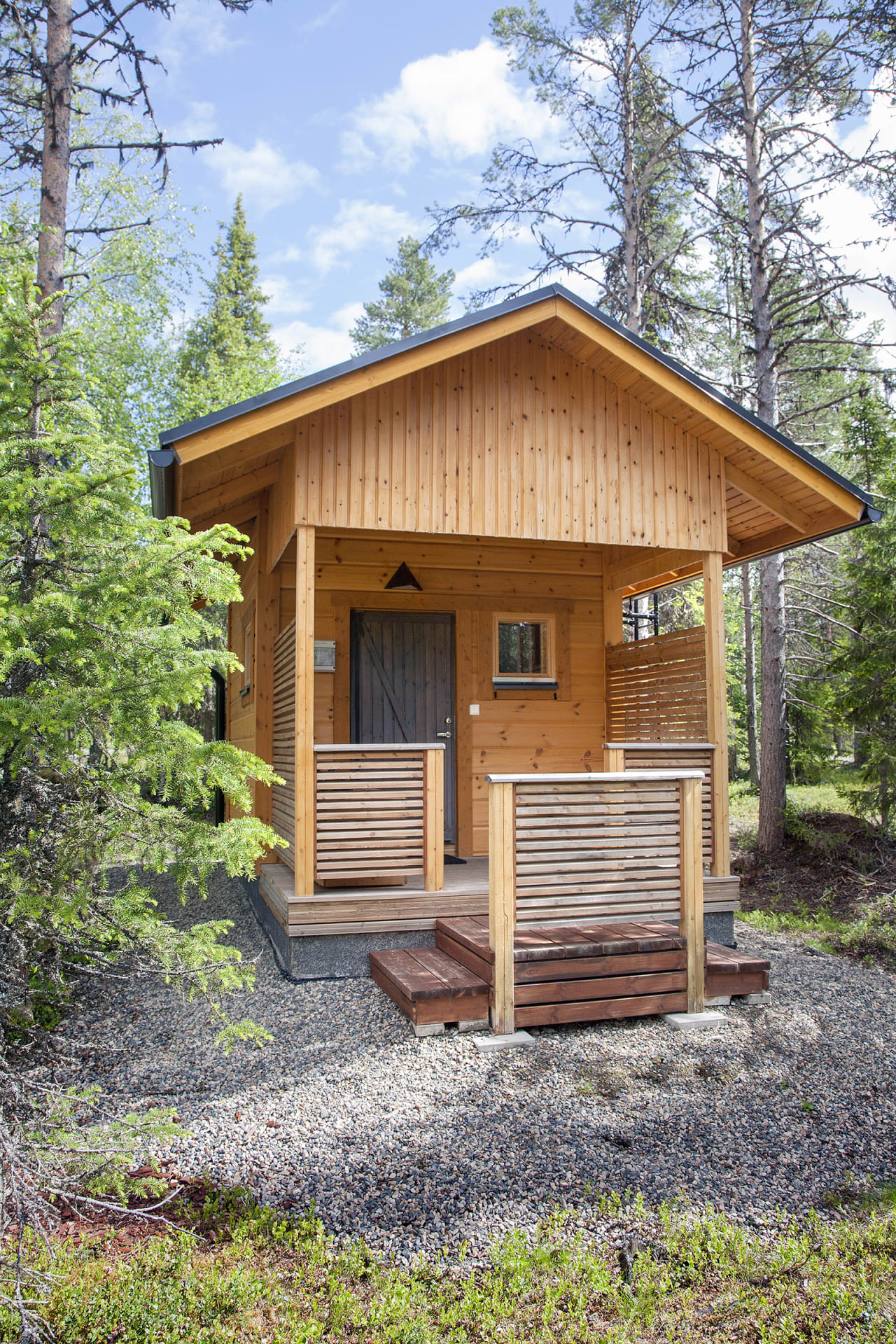 Villa Tuulia wood heated sauna 