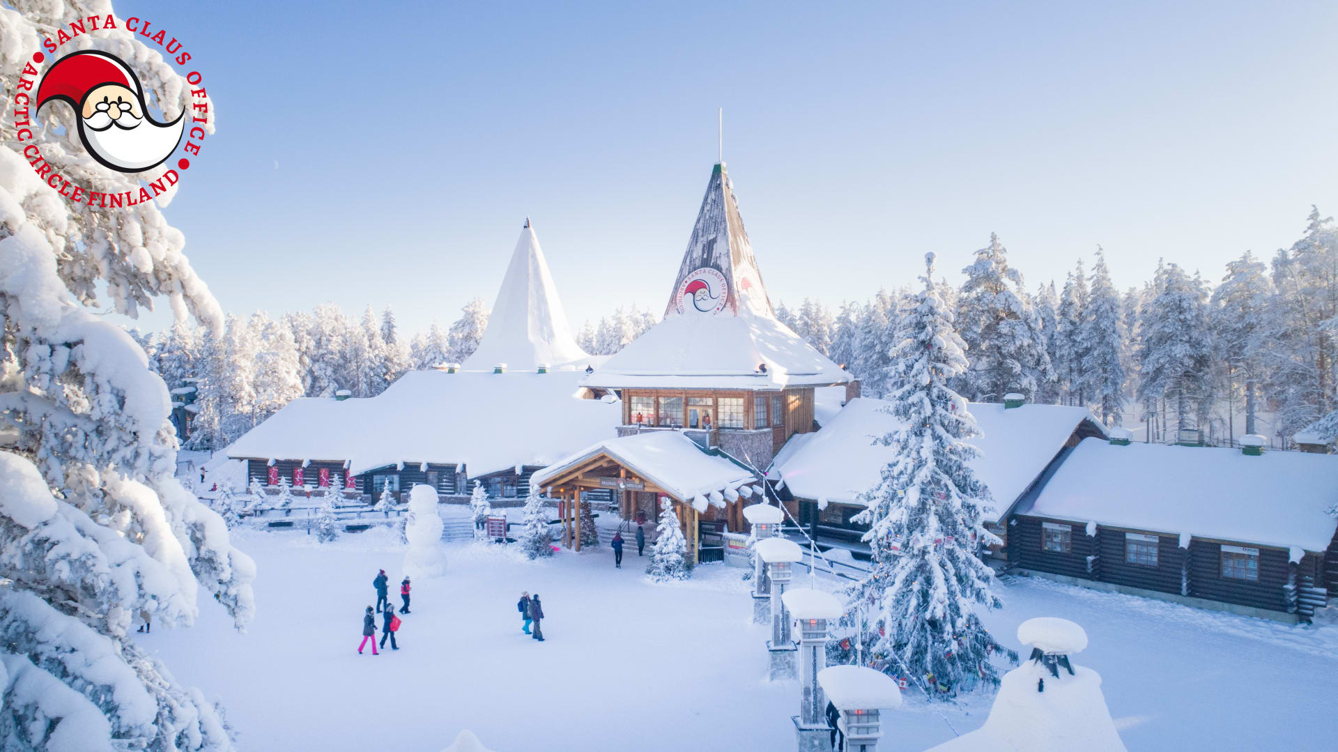 Santa Claus Office outside winter