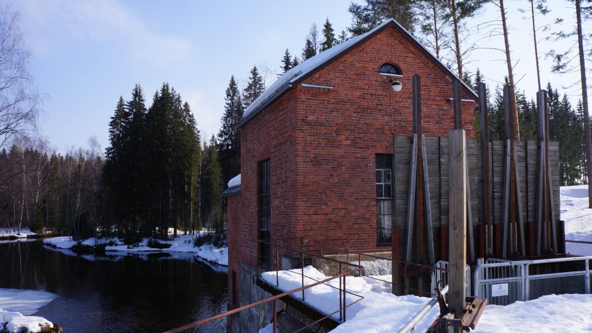 Kangaskoski Power Plant in Hiitolanjoki River