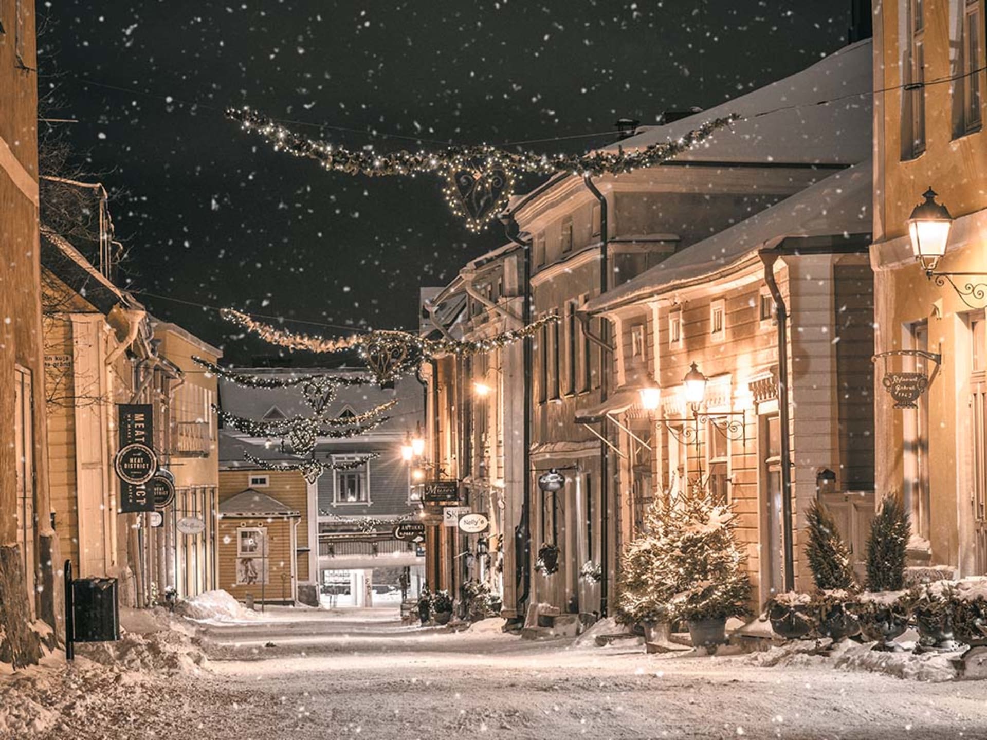 Christmas time in Old Porvoo