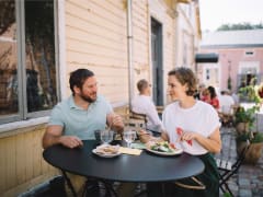 Old Porvoo has many cosy cafés