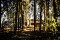 Tahlo Ventures -laavu Näsijärven rannalla