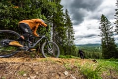 Iso-Syöte Bike Park has 12 different routes offering rides for all levels.